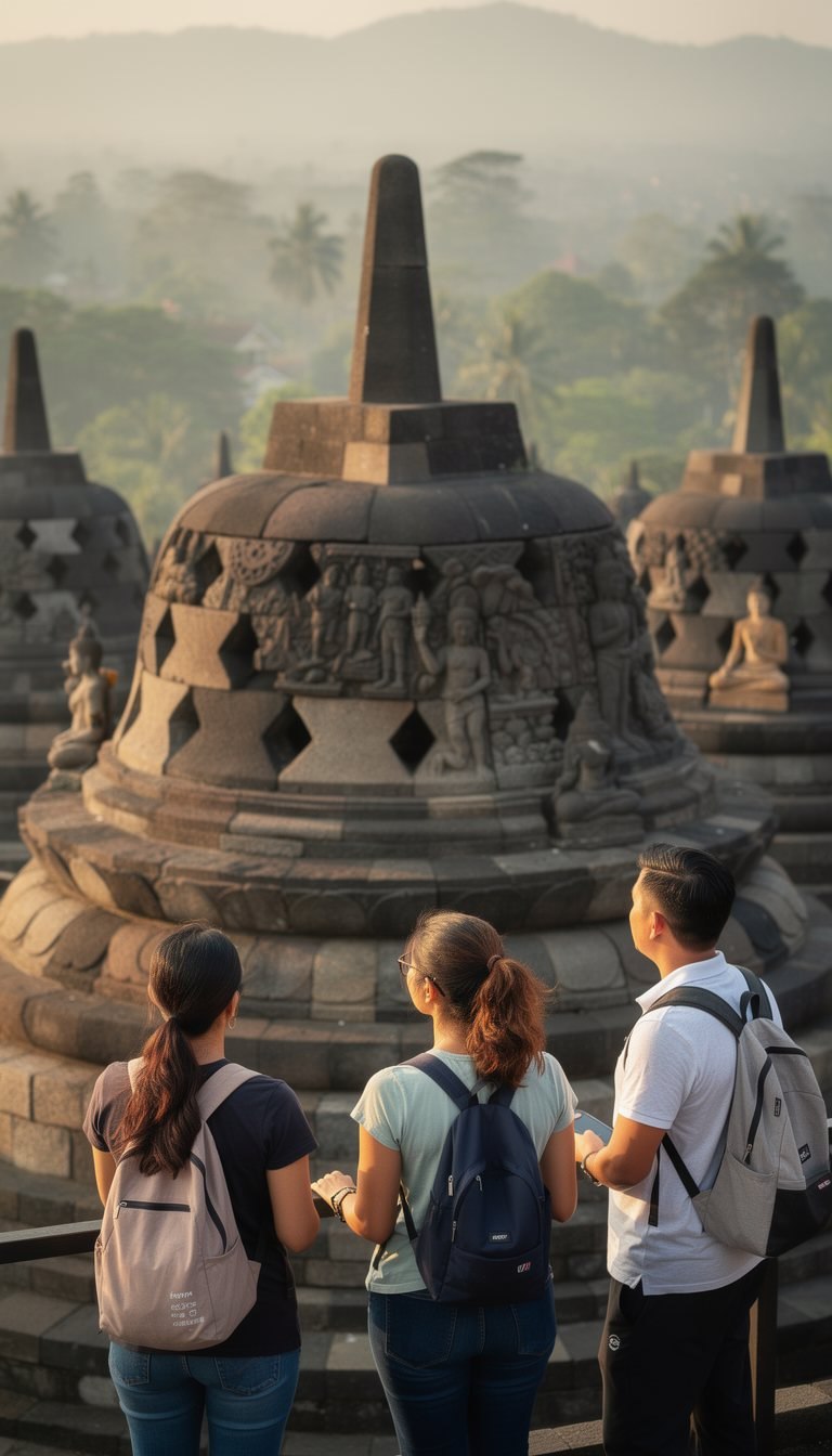 Borobudur Temple Access
